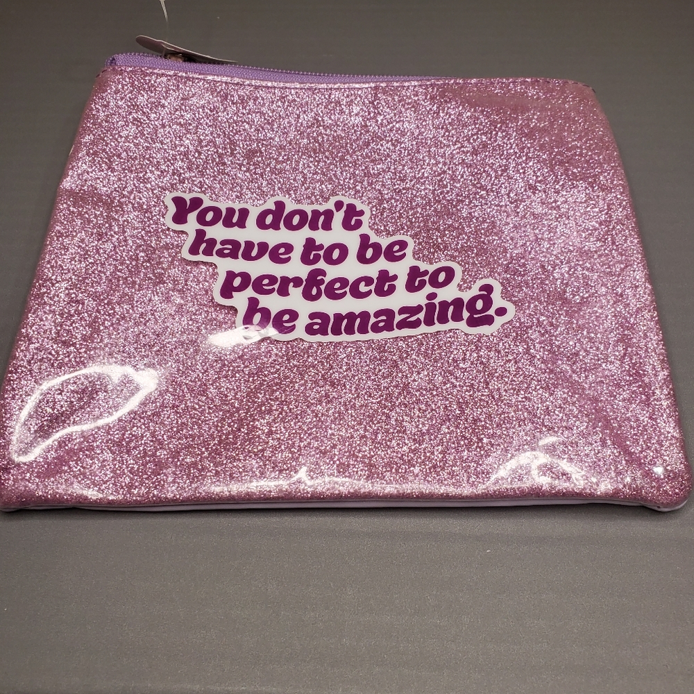 More than magic cosmetic pouch You don't have to be perfect to be amazing